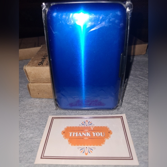 New Shell-D Blue Card Protecter Case - Picture 2 of 4